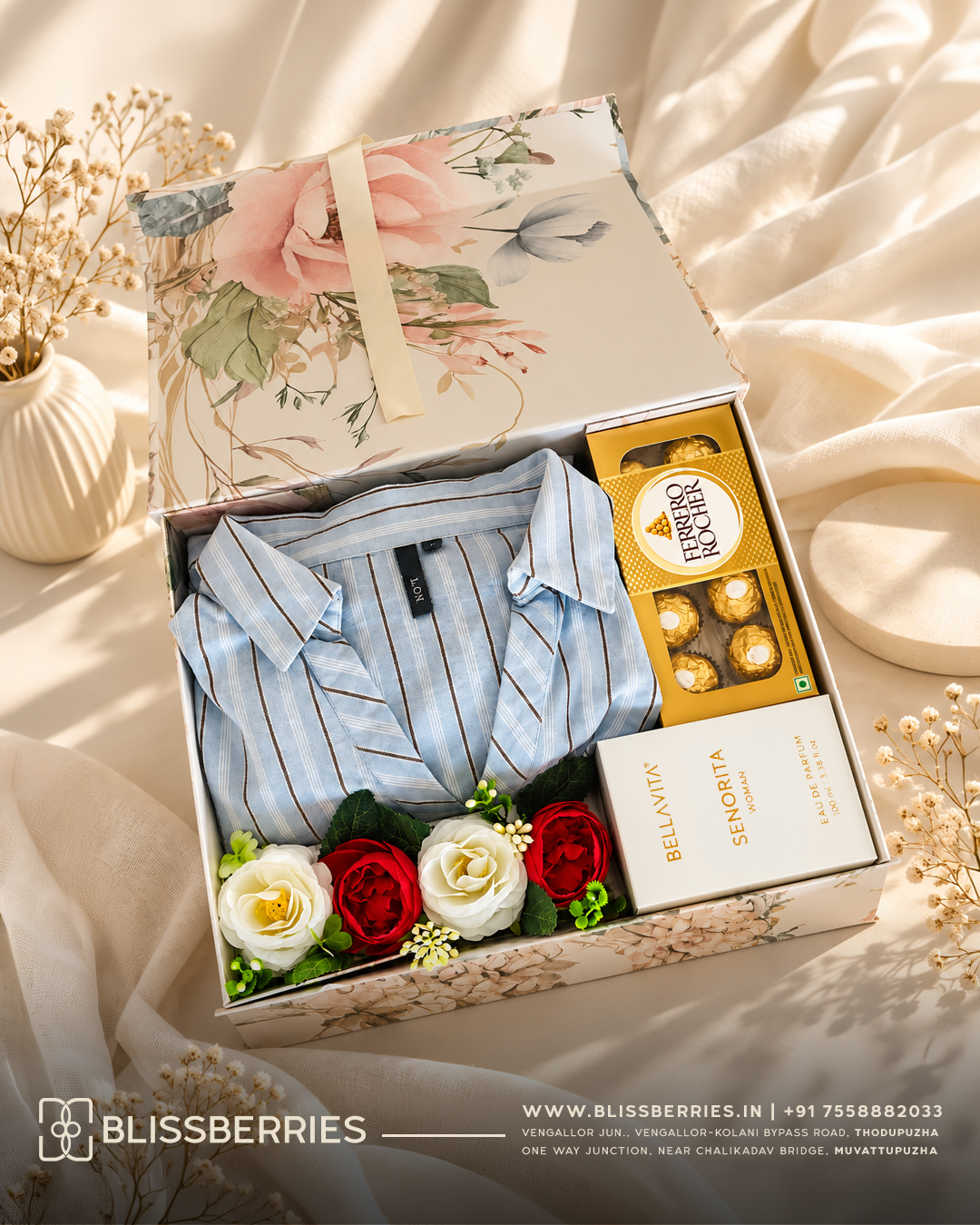HS01 - Ferrero, Perfume, Clothing Combo
