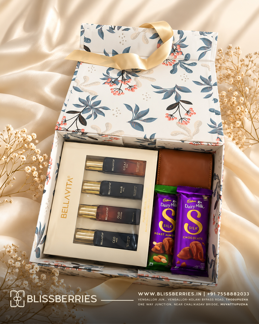 HS11 - Perfume, Chocolate and Wallet Combo