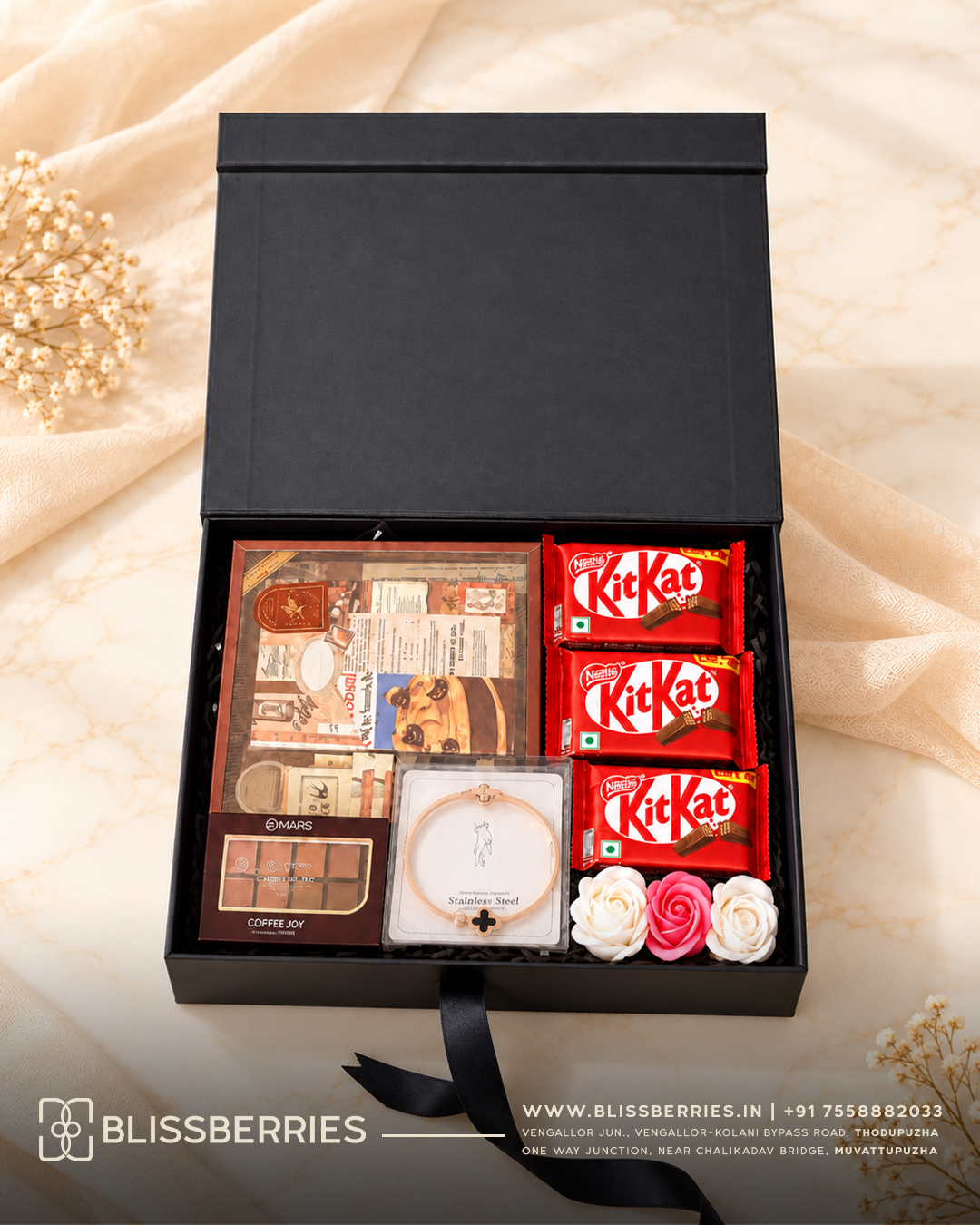 HS19 - Journal Pack, Beauty Product, Ornament, Chocolates Combo