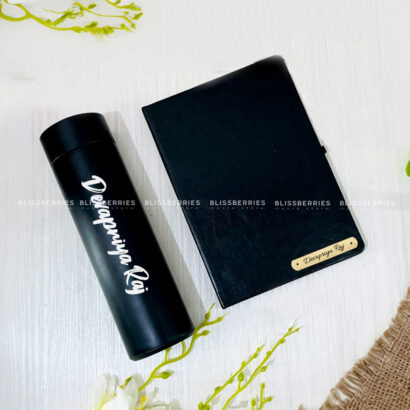 2-in-1 Personalized Notebook and Bottle