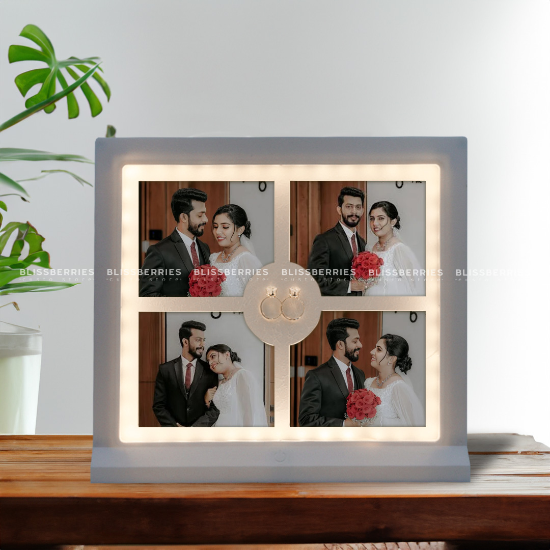 Couple Collage LED Photo Frame - Image 2