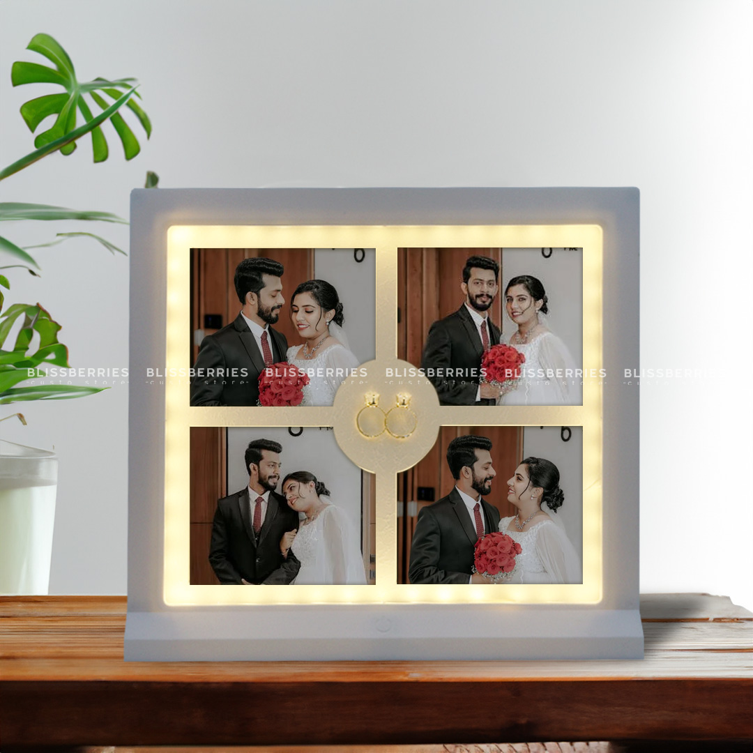 Couple Collage LED Photo Frame - Image 3
