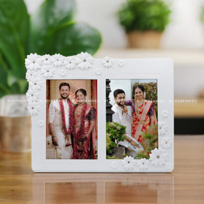 Duo Photo Frame - Customizable with 2 Photos