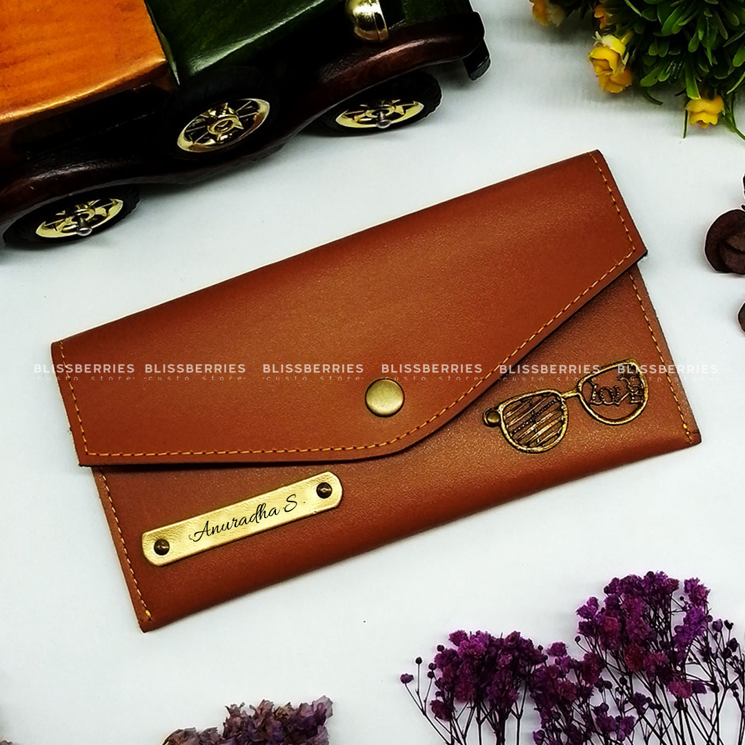 Personalized Lady's Nexon Minimal Clutch Wallet - Image 3