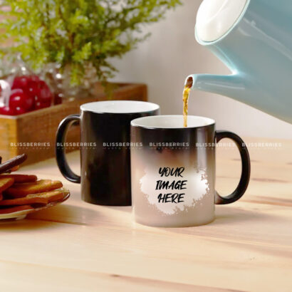 Personalized Magic Mug with 2 Photo