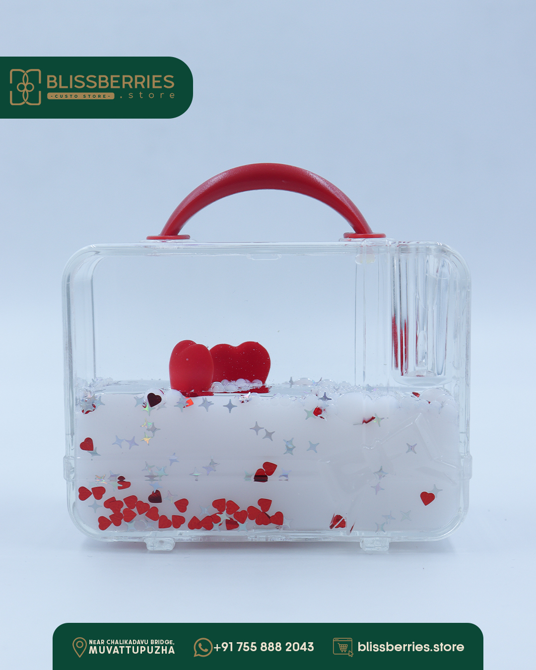 Liquid Suitcase Pen Stand