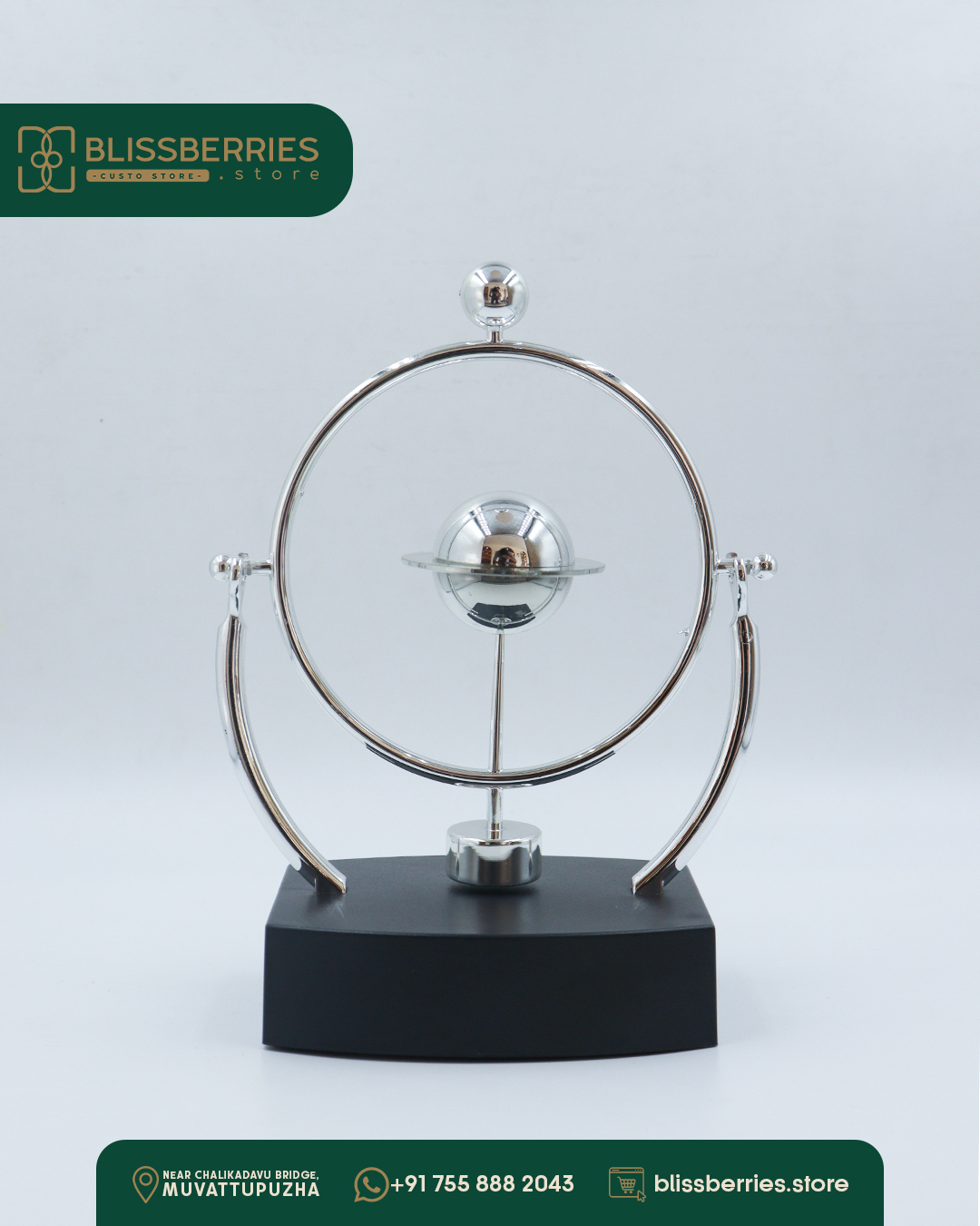 Kinetic Motion Magnetic Swing – Perpetual Desk Toy & Stress Reliever