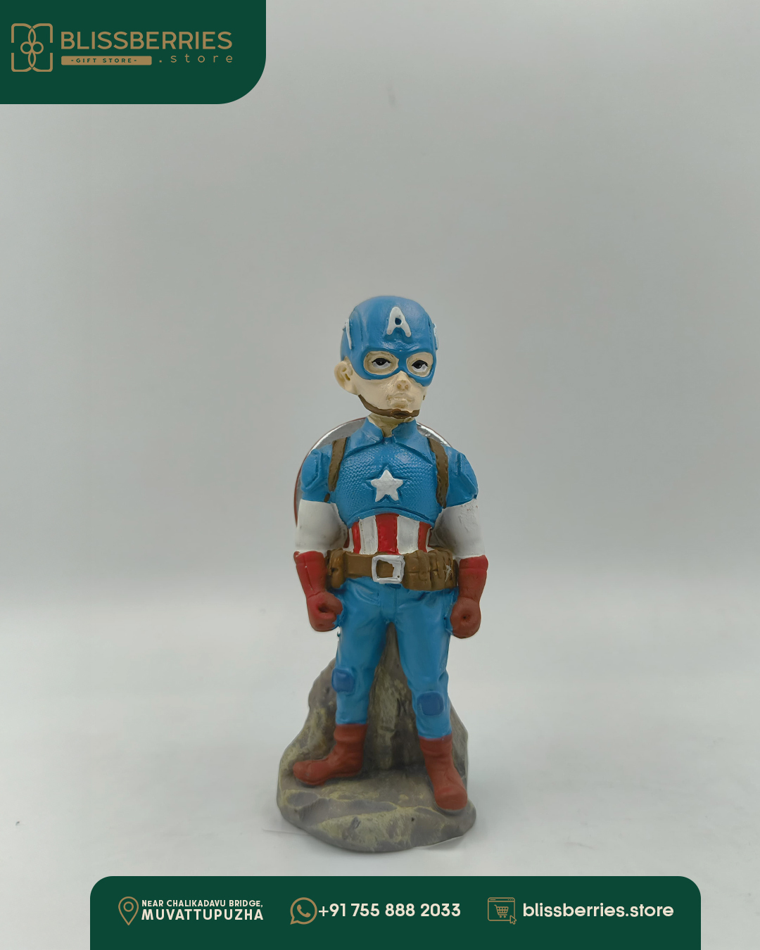 Patriotic Super Soldier Miniature