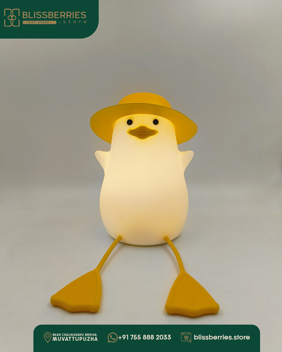 Premalu Duck Night Lamp – Adorable LED Gift