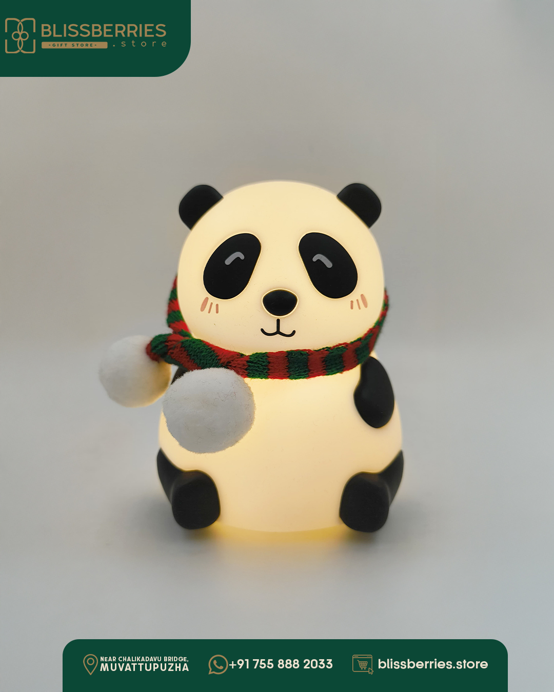 Premalu Cozy Panda Night Lamp – Adorable LED Light