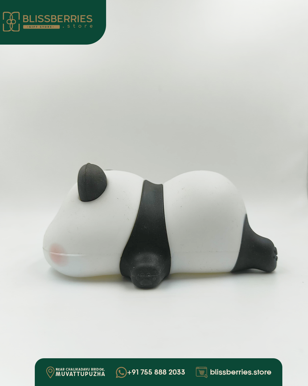 Premalu Sleepy Panda Night Lamp – Cozy LED Light - Image 3