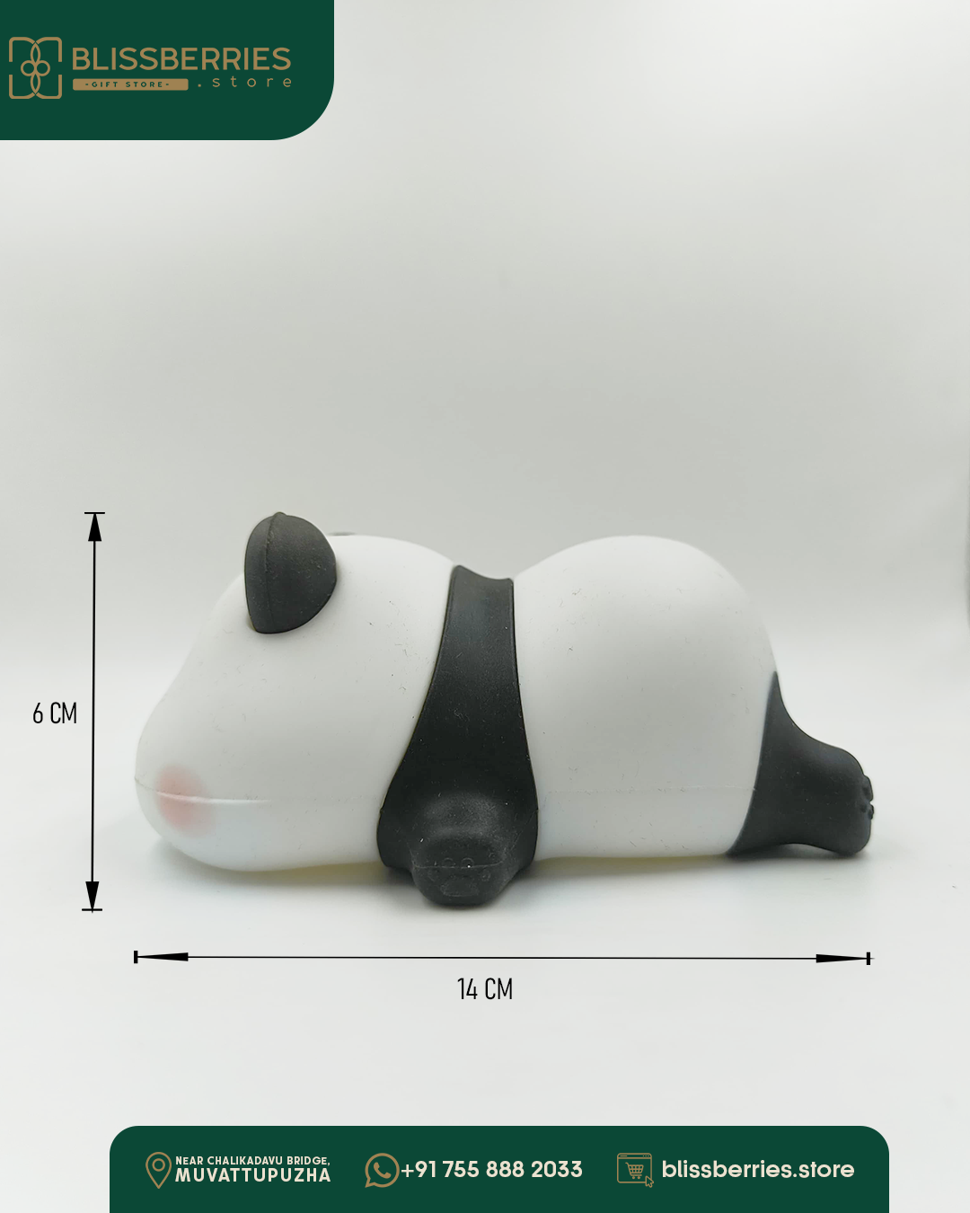 Premalu Sleepy Panda Night Lamp – Cozy LED Light - Image 4