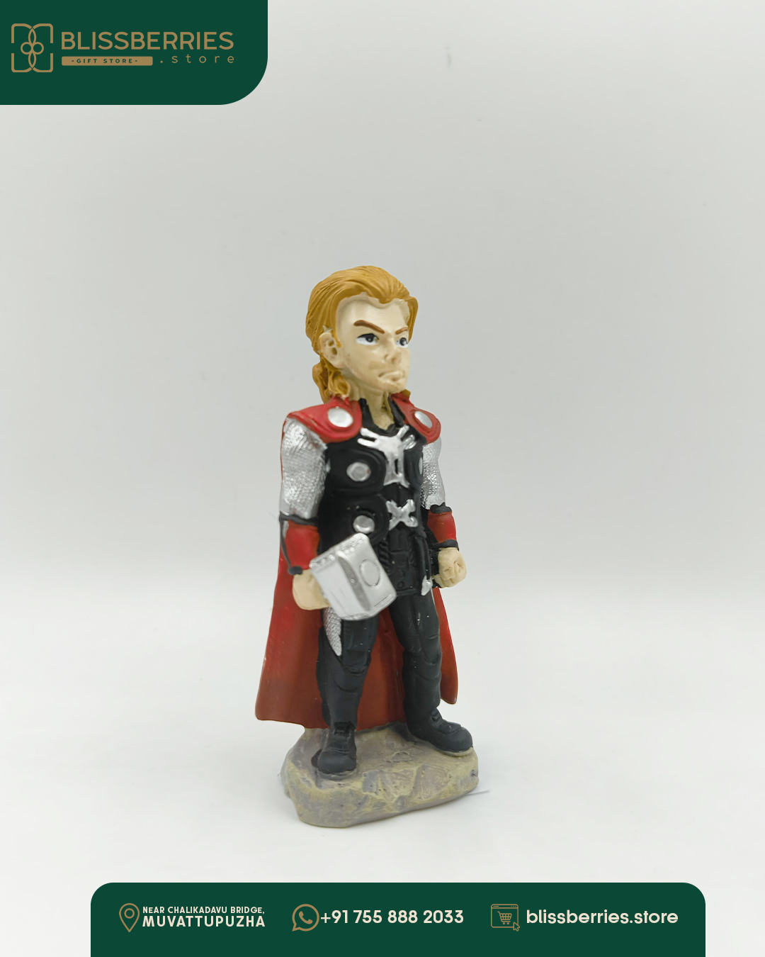God of Thunder Miniature – Heroic Action Figure