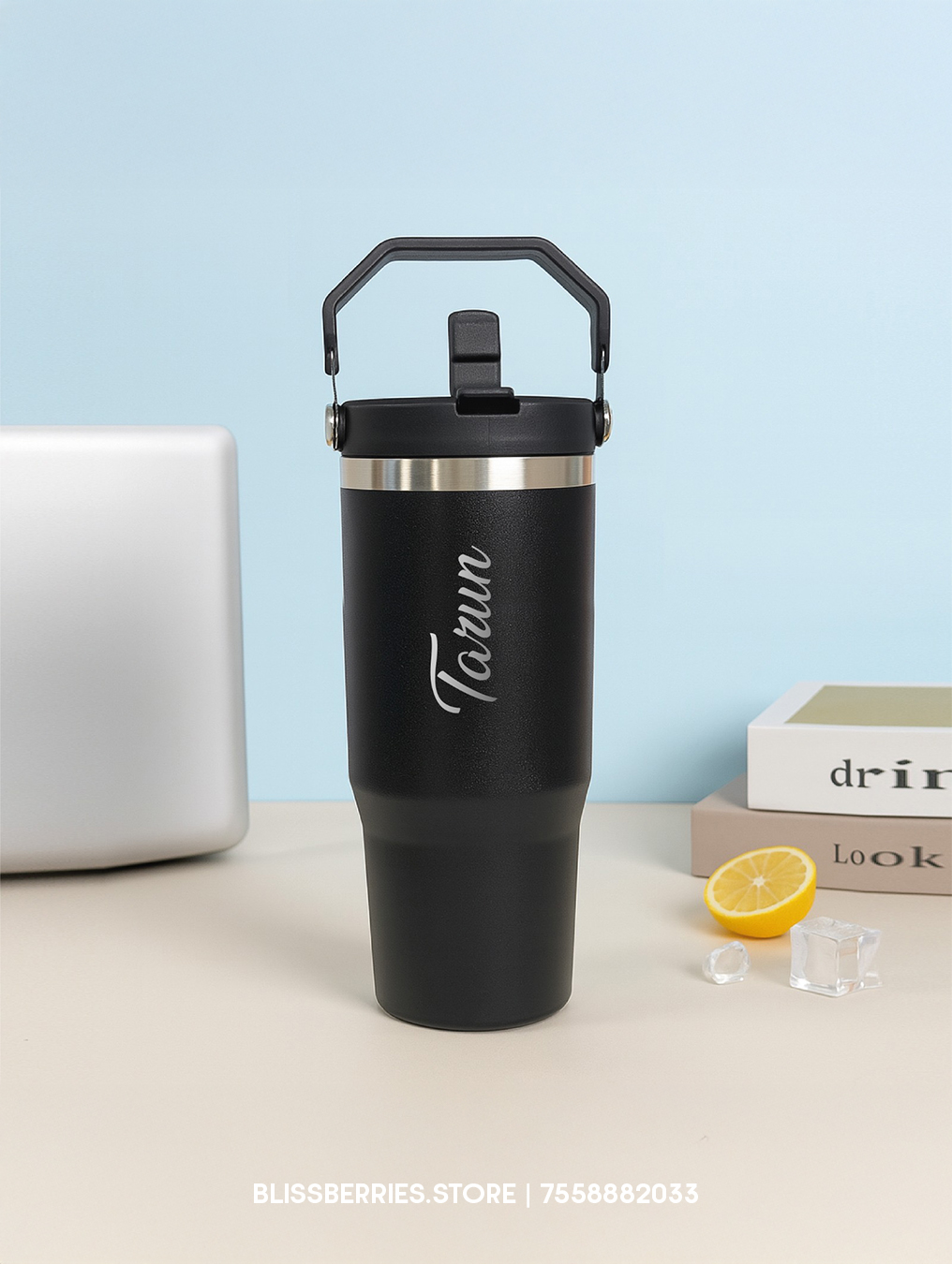 Personalized Vacuum Insulated Mug with Custom Name