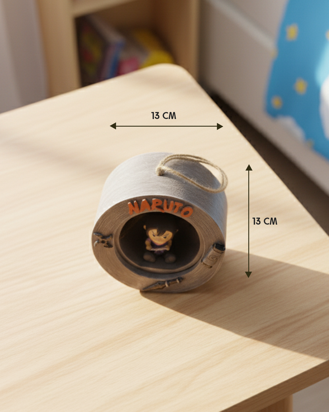 Naruto Character Wood-Style LED Night Light | Anime Fairy String Accent Lamp - Image 3