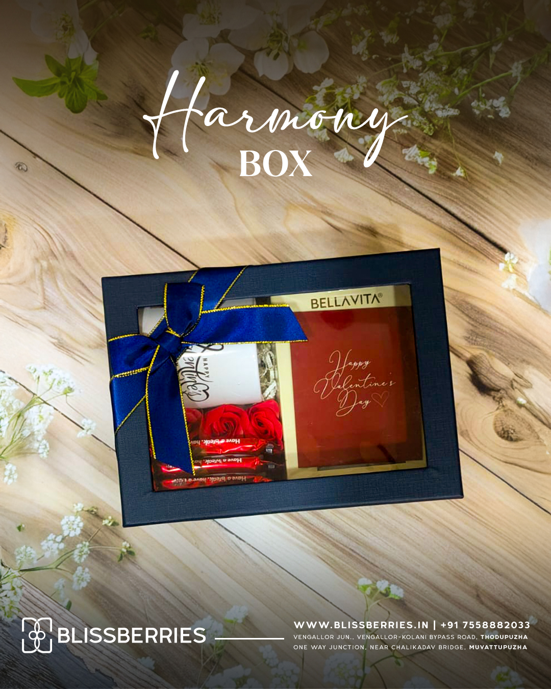 Valentine’s Day Special Harmony Gift Box | Romantic Combo Gift