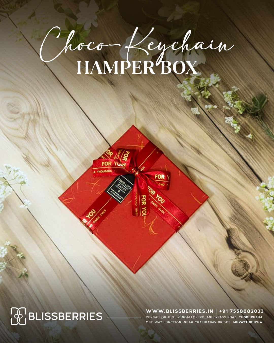 Valentine’s Day Special Choco-Keychain Hamper Box