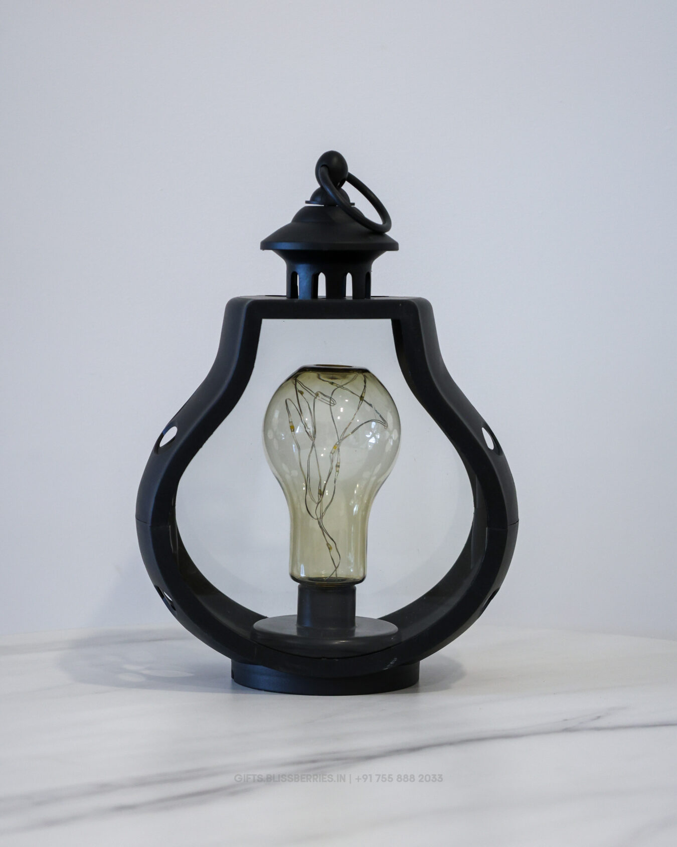 Hexagonal LED Lantern Light | Modern Decorative LED Lamp for Home, Balcony, Garden & Festive Décor | Warm & Ambient Lighting