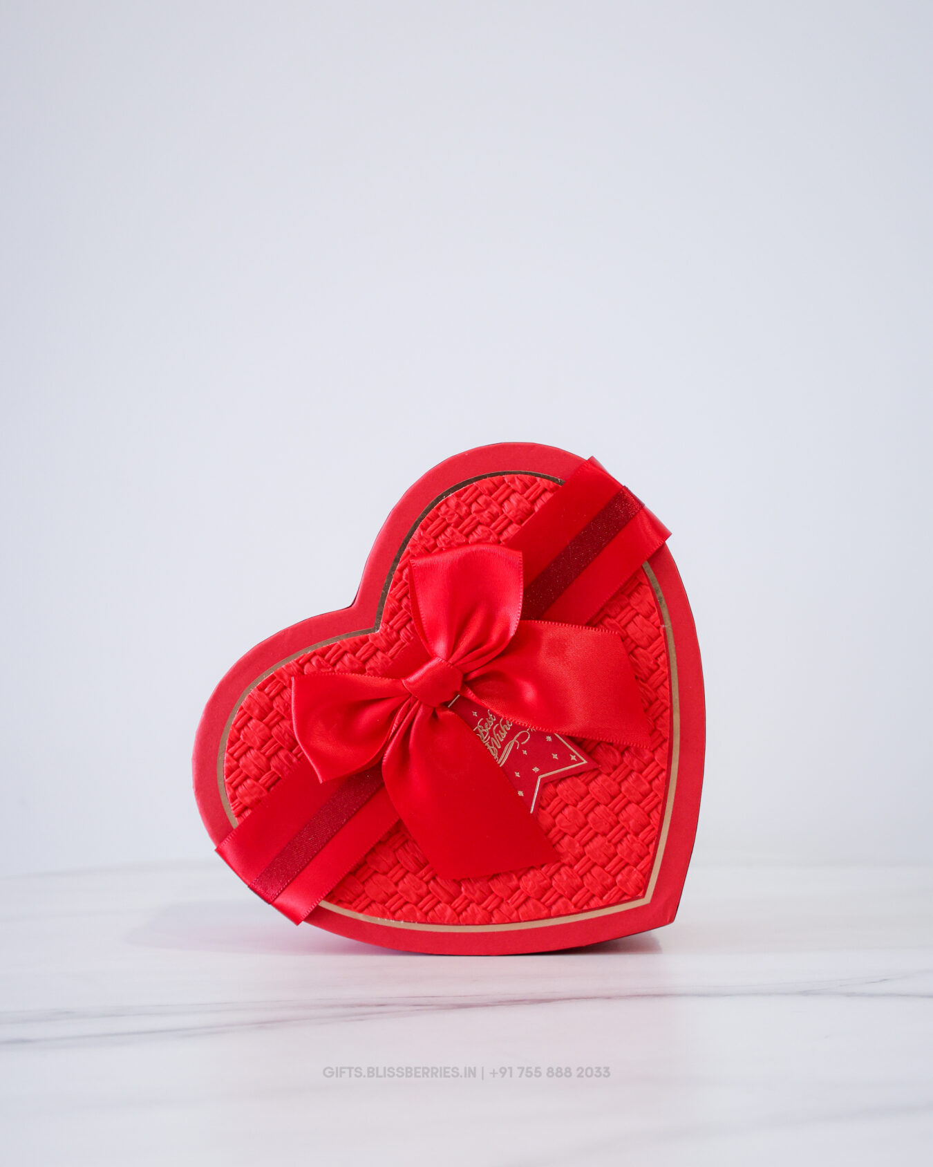 Red Heart Shape Gift Hamper Box | Premium Decorative Heart Gift Box for Chocolates, Flowers & Special Occasions