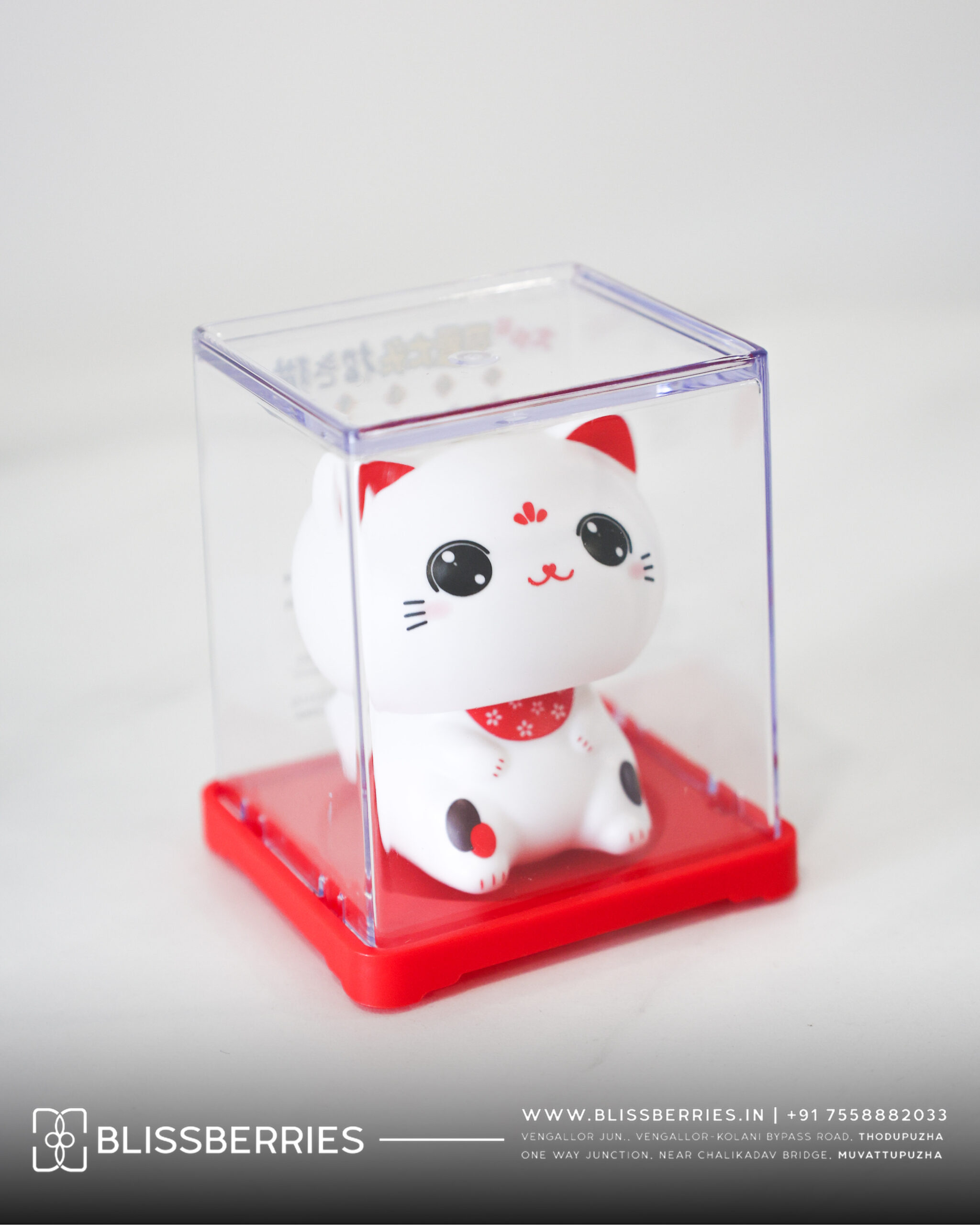 Solar Powered Mini Kitten Bobble Head | Cute Desk & Dashboard Decor Toy