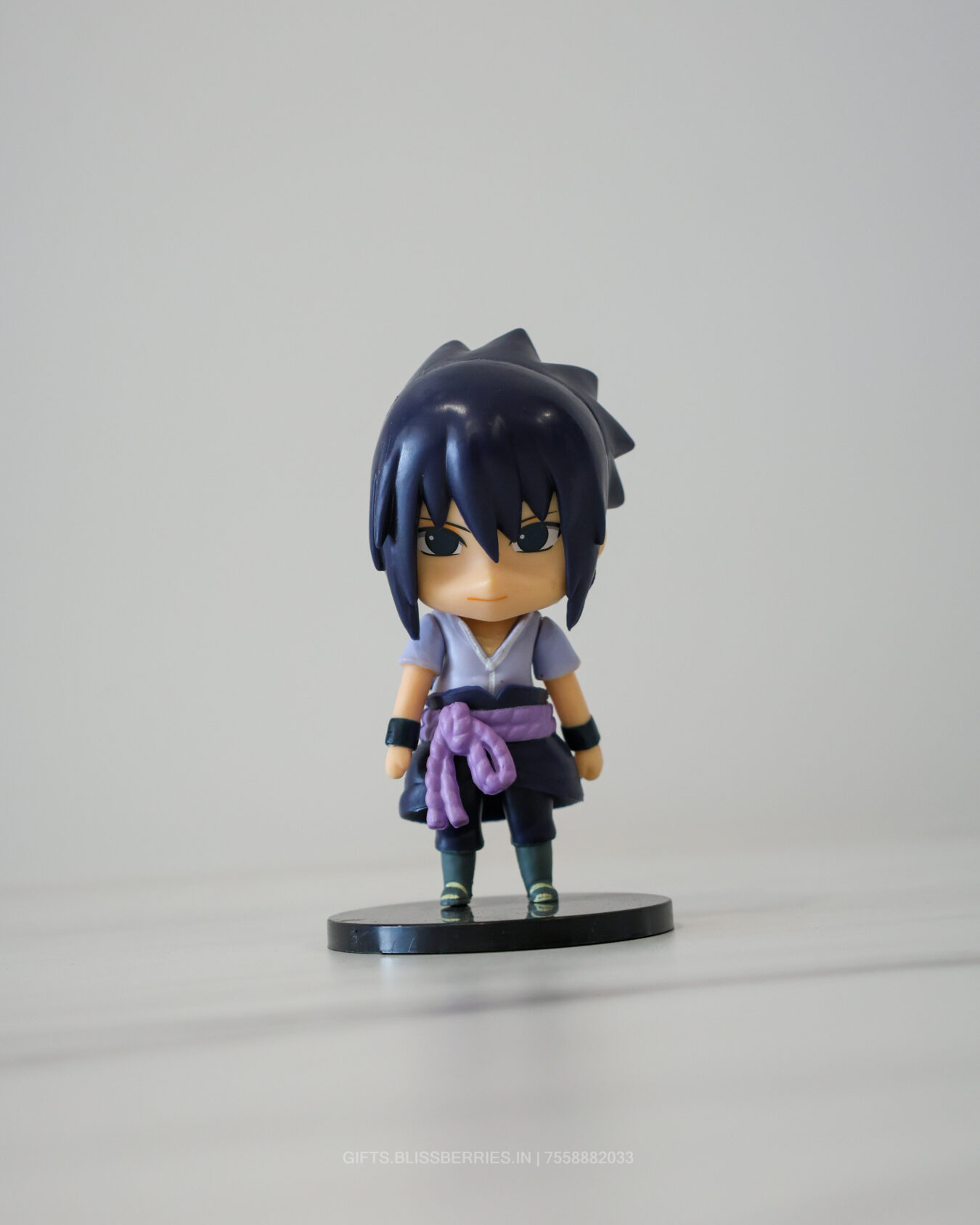 Sasuke Uchiha Action Figure | Naruto Anime Mini Collectible Figurine
