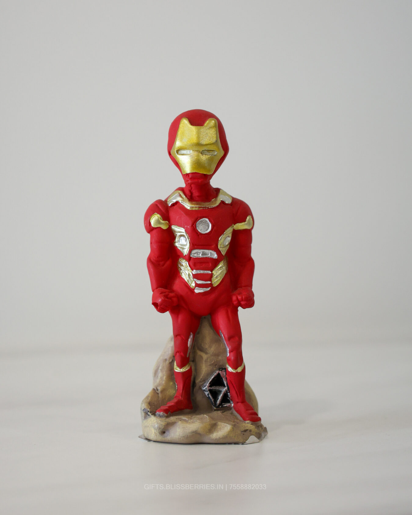 Iron Man Action Figure | Marvel Superhero Mini Collectible Figurine