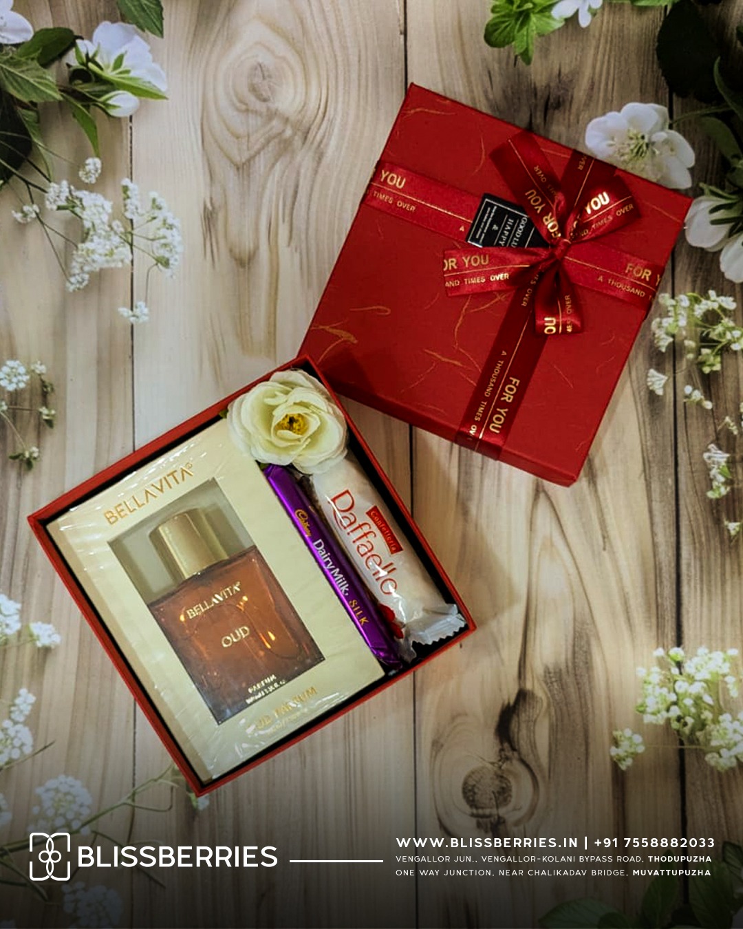 Choco Perfume Hamper Set
