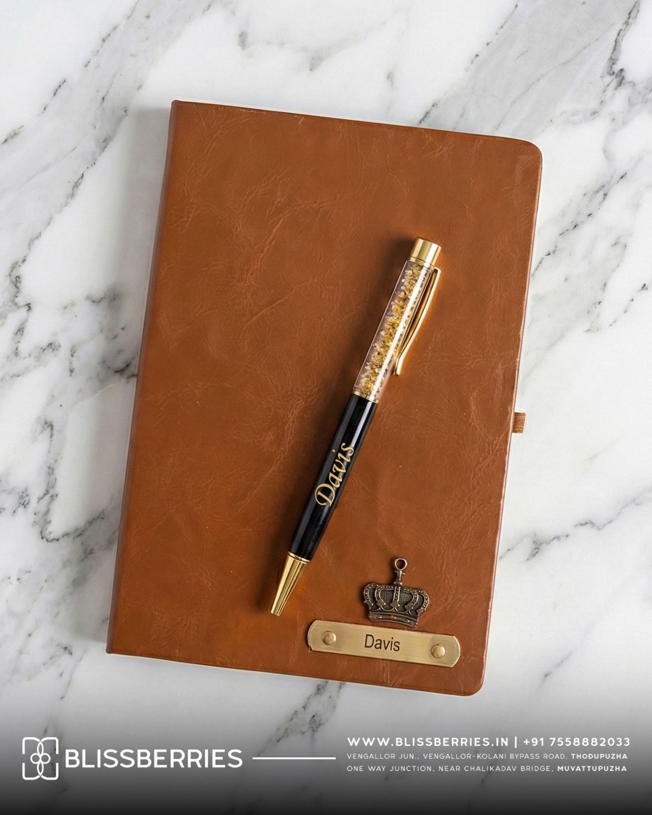 Customized Pen & Diary Combo Gift Set | Personalized Diary and Pen Premium Gift
